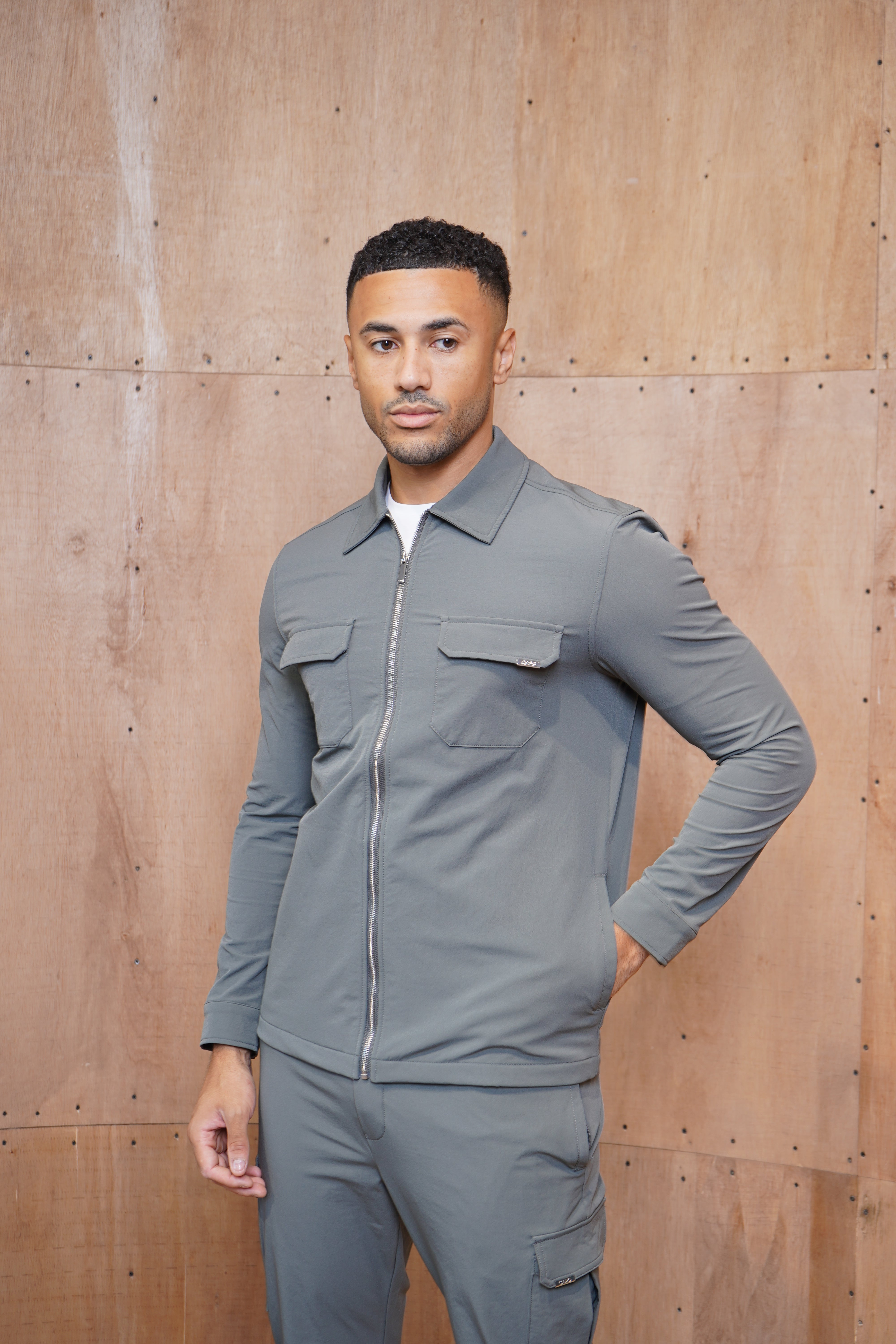 CAPO Utility Overshirt Charcoal Shirts